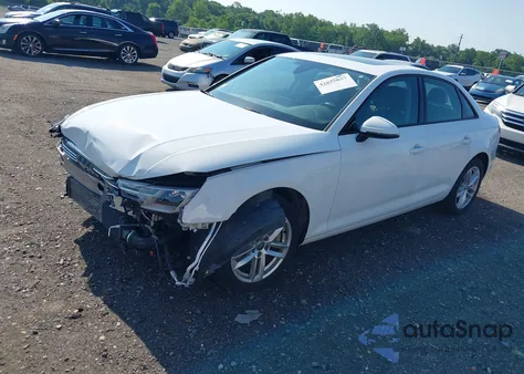 2017 Audi A4 2.0T Premium from USA, damaged, VIN WAUGNAF44HN056891